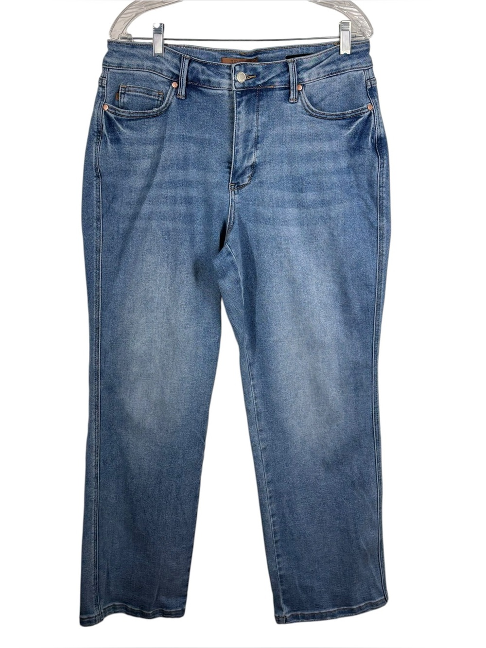 Judy Blue Straight Fit Stretchy Medium Wash Denim Plus Size Jeans 16W Casual 16